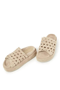 Paloma Barcelo - Women's Nadira Suede Flatform Slide