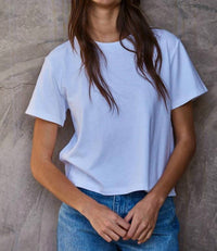 By Together - Knit Cotton Crew Neck Short Sleeve T-shirt