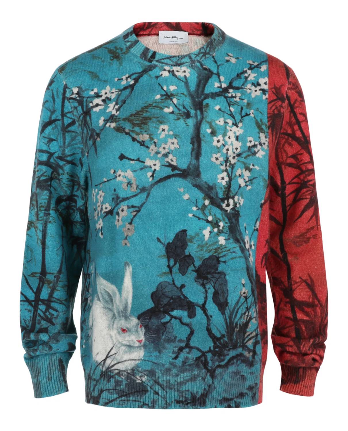 Salvatore Ferragamo - Women's Crew Neck Rabbit Sweater