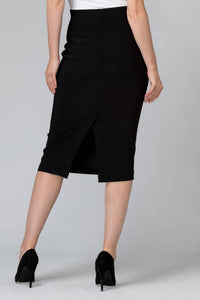 Joseph Ribkoff - Black Mid Calf Skirt