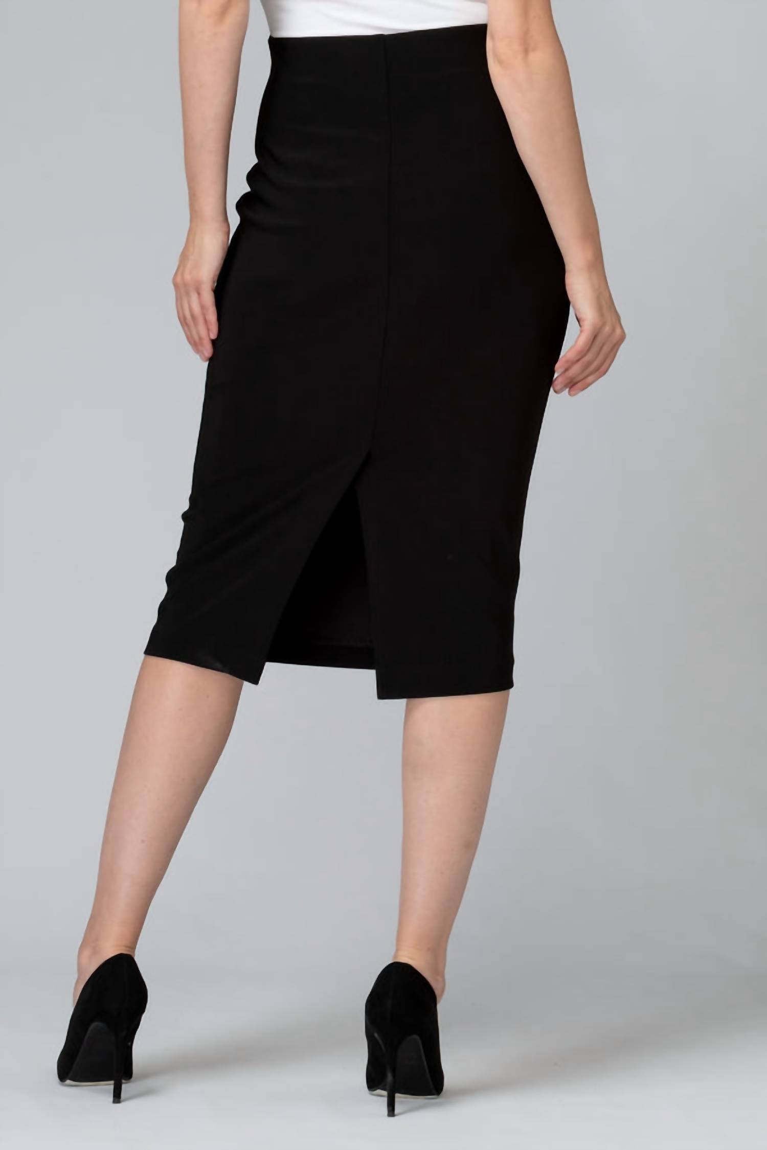 Joseph Ribkoff - Black Mid Calf Skirt