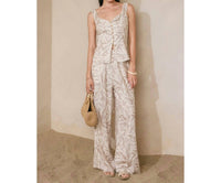 Dress Forum - Driftwood Dreams Decorative Knit Waist Pants