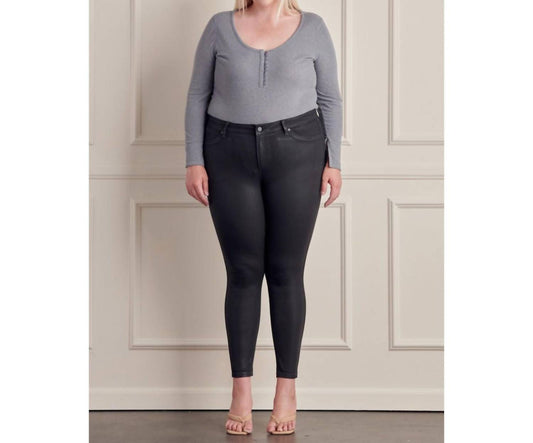 Kancan - Coated Super Skinny Jeans - Plus