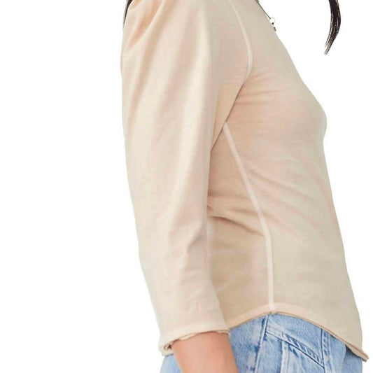 Free People - Clover Puff Shoulder Tee