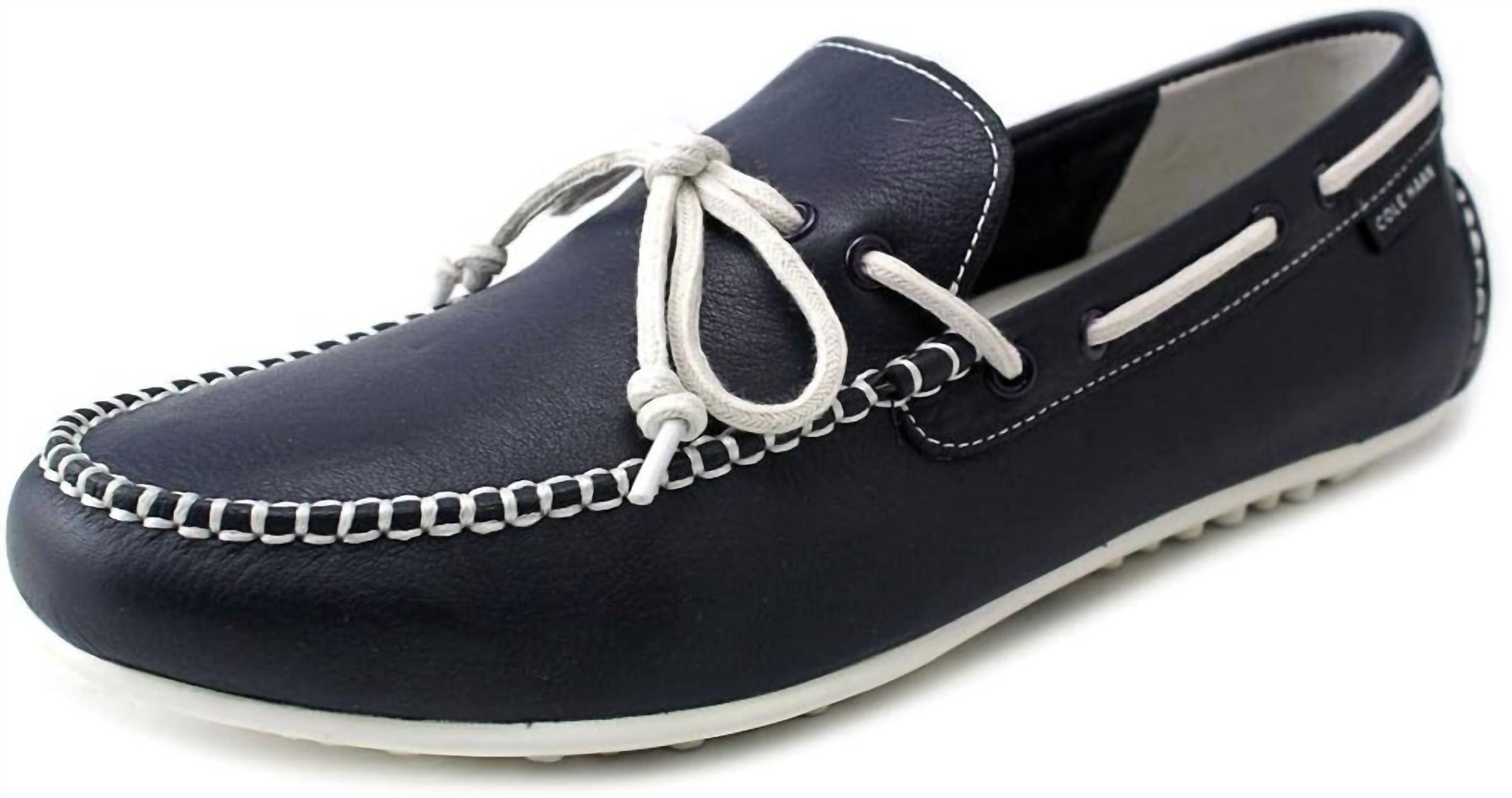 COLE HAAN Men's Grant LTE Escape Loafer in pcoat leather white - men's loafer