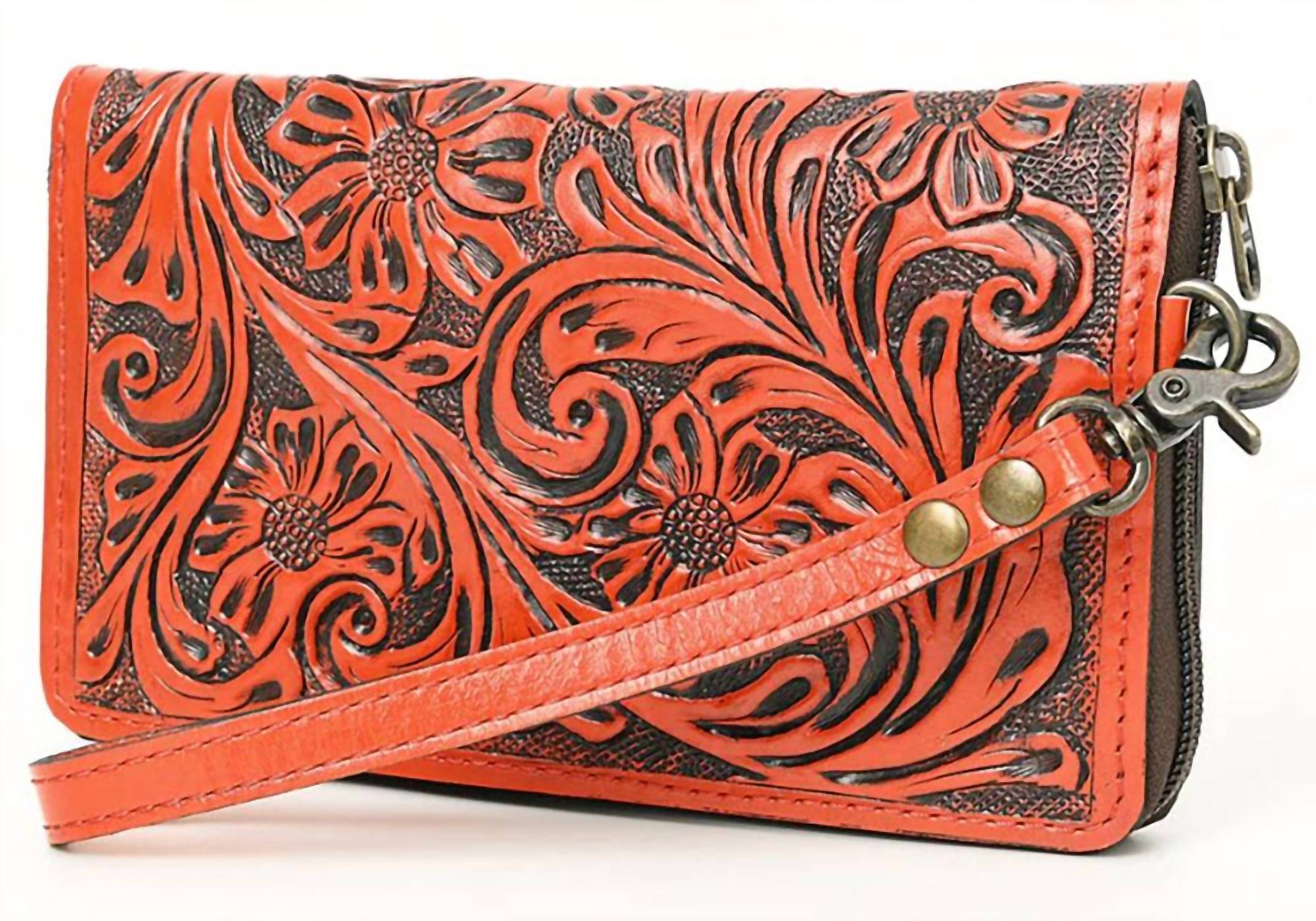 American Darling Women's Organizer Wallet in red - women's bag