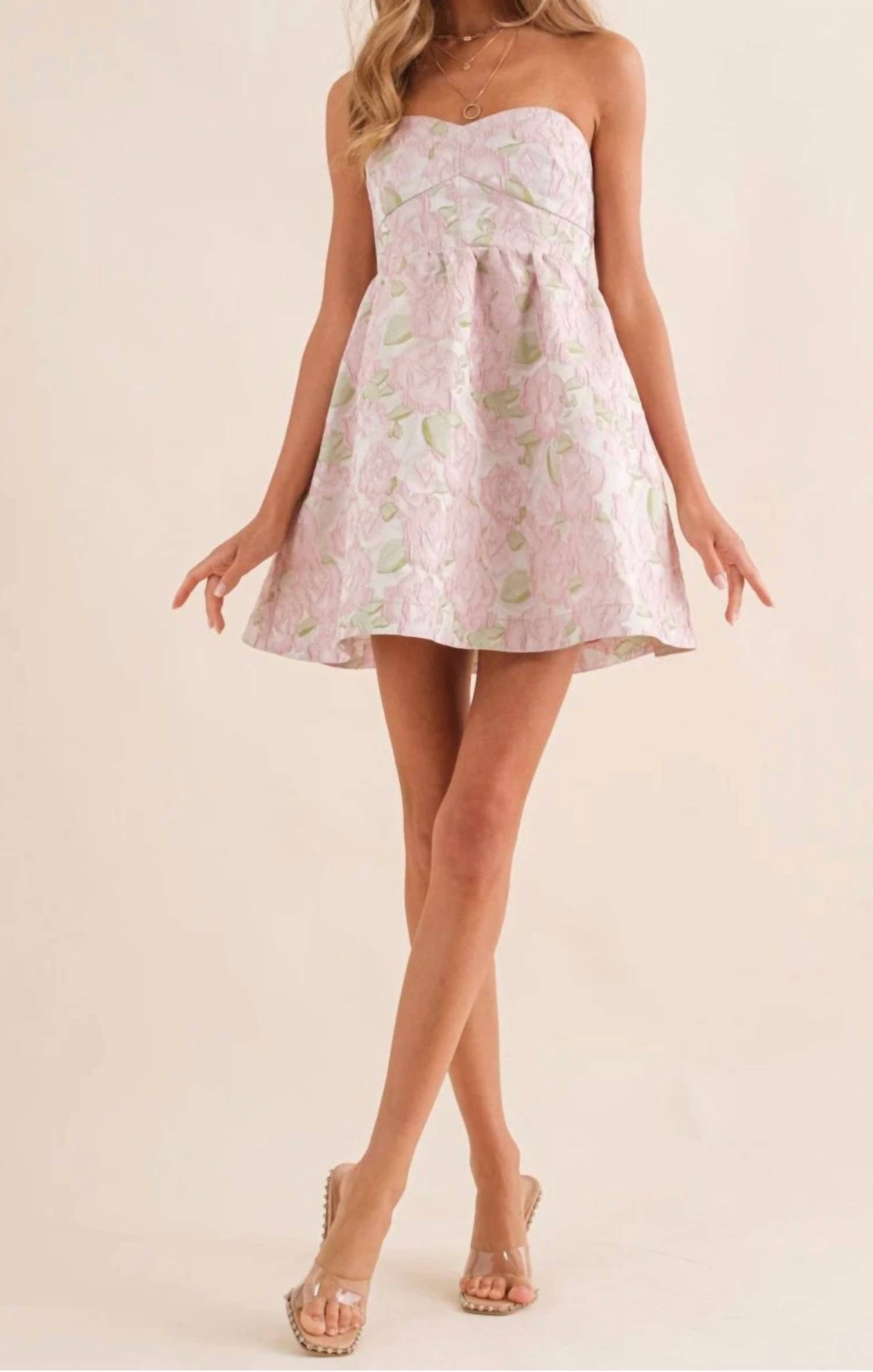 Blue B - Adeline Floral Mini Dress