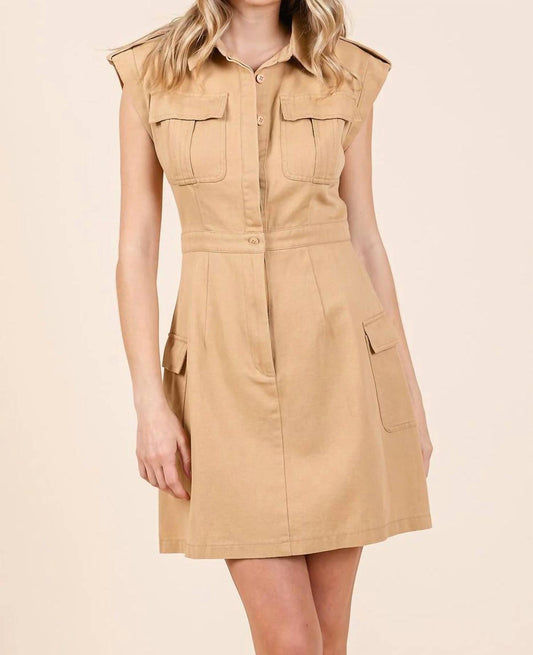 Mittoshop - Cargo Pocket Mini Dress