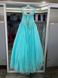 Karishma Creations Women's Prom Dress in mint - women's dress - view 4