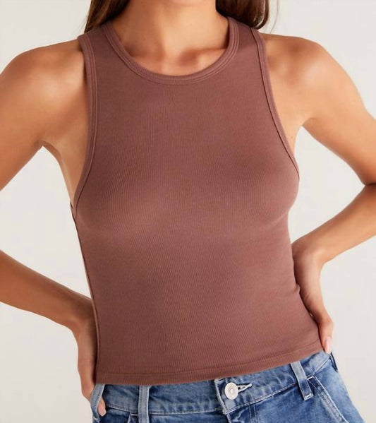 Z Supply - HANNAH CROPPED RIB TANK TOP