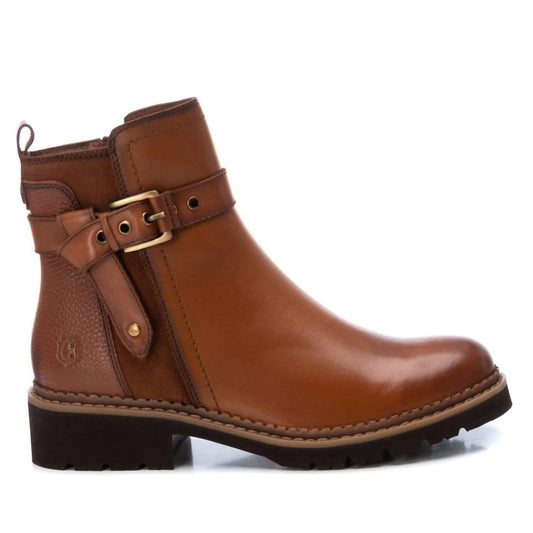 Xti - Women's Carmela Leather Booties