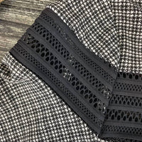 Michael Kors - Combo Check Cutout Mini Dress