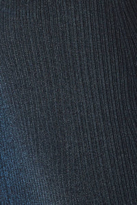 JONATHAN SIMKHAI Ria Metallic Knit Maxi Skirt in navy - women's skirt - view 4