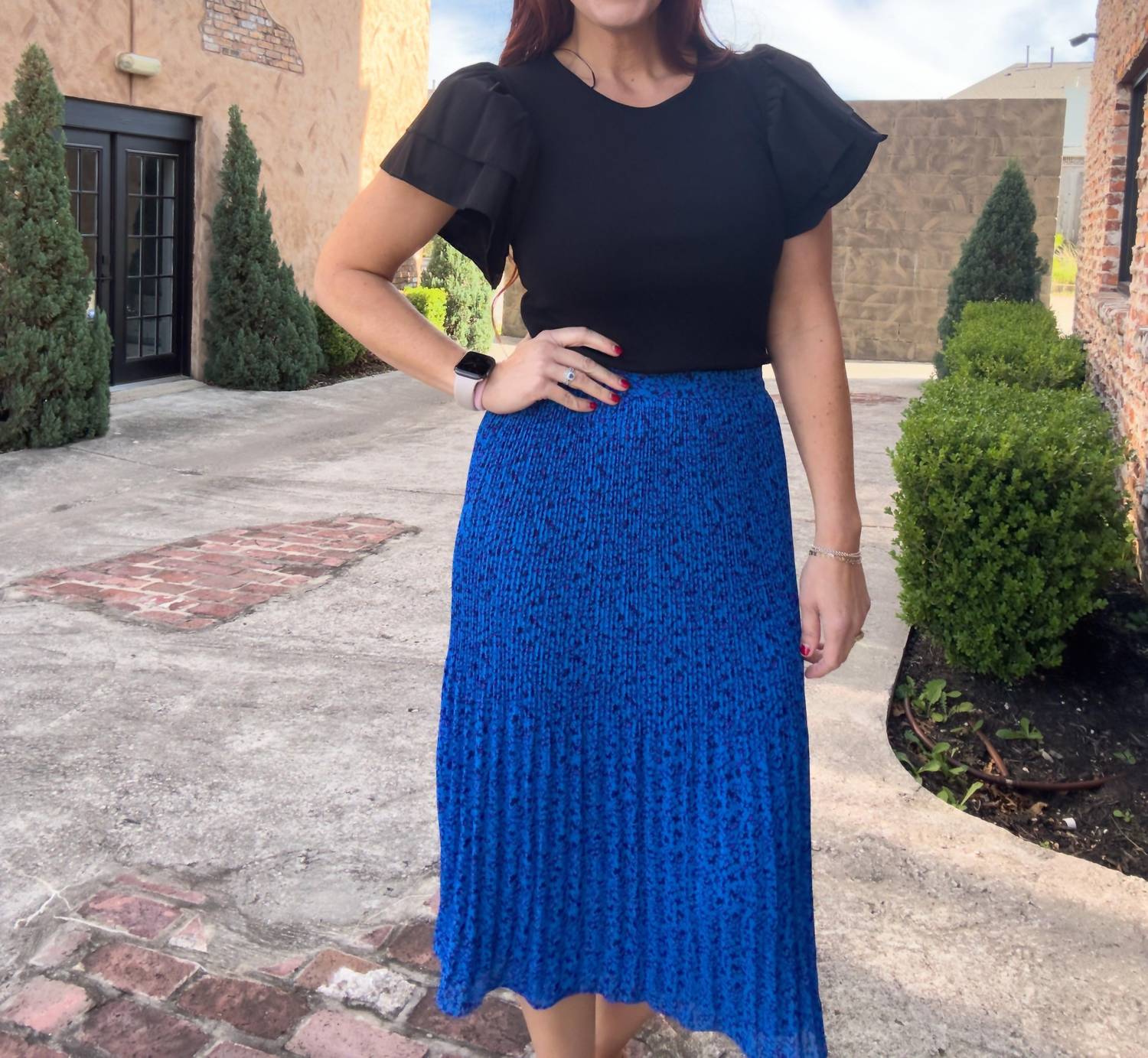 Skies Are Blue - In Due Time Skirt