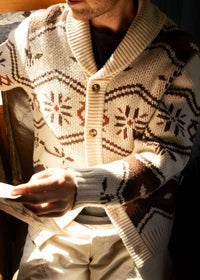Iron & Resin - Men's Wincha Shawl Collar Sweater
