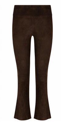 Sprwmn - Suede Ankle Flare Pants
