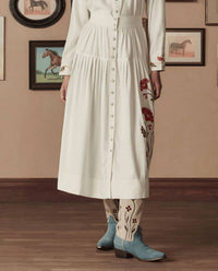The Great. - Western Embroidered Highland Skirt