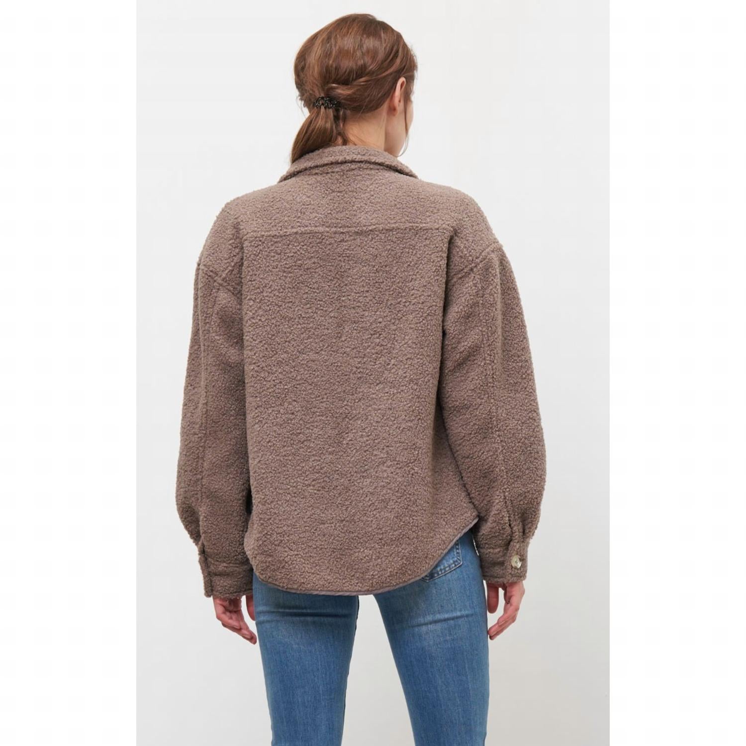 Newbury Kustom - Teddy Bear Button Down Jacket