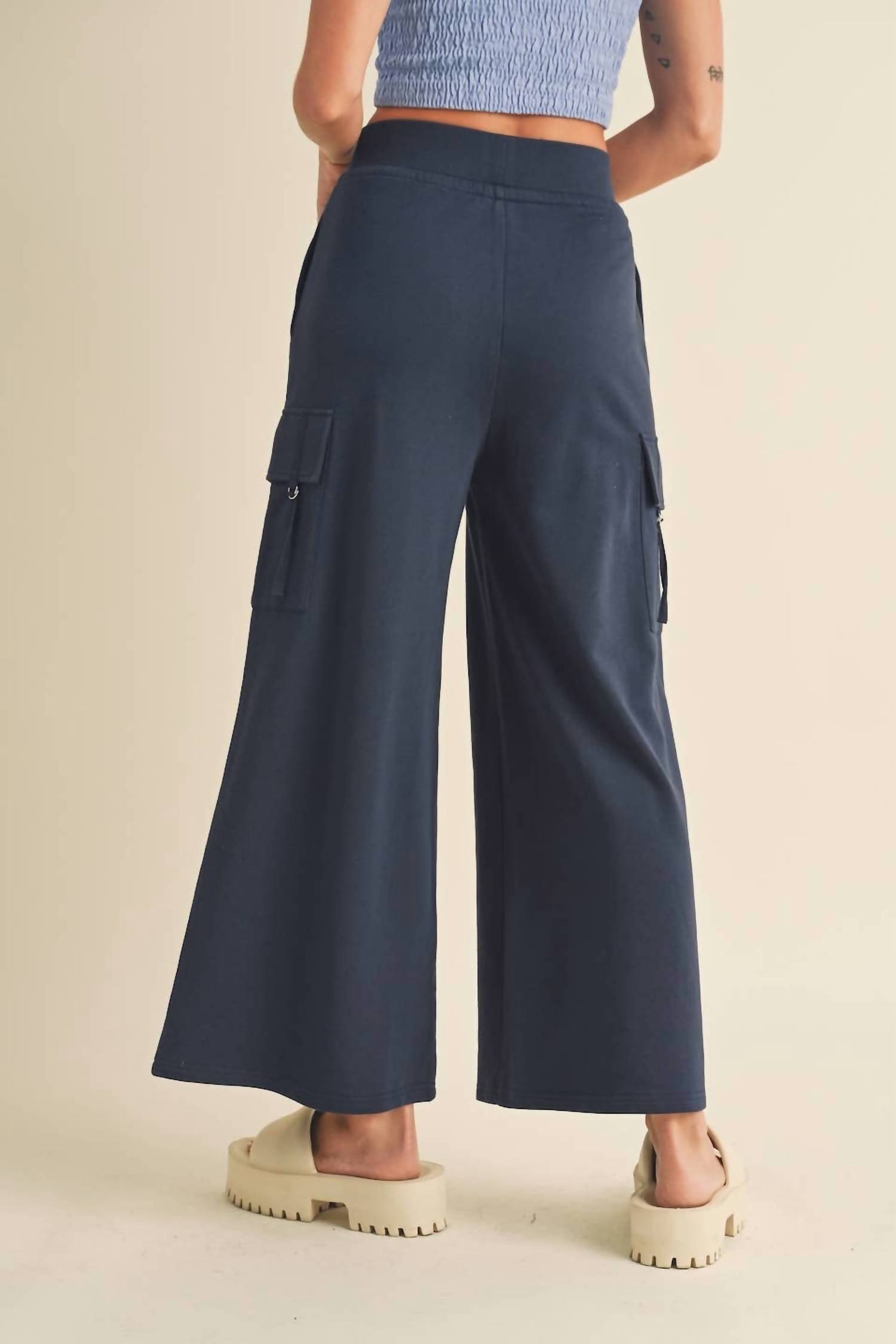 Kimberly C - Wide Leg Cargo Pants