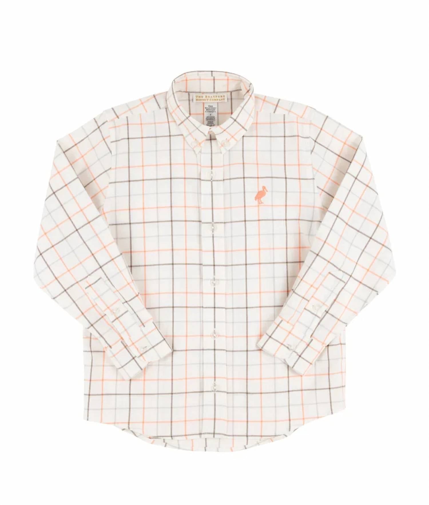 The Beaufort Bonnet Company - Kid's Dean's List Dress Shirt