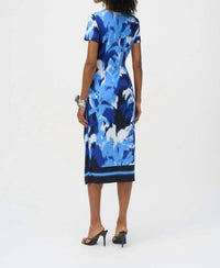 Joseph Ribkoff - Knee-length Wrap Dress