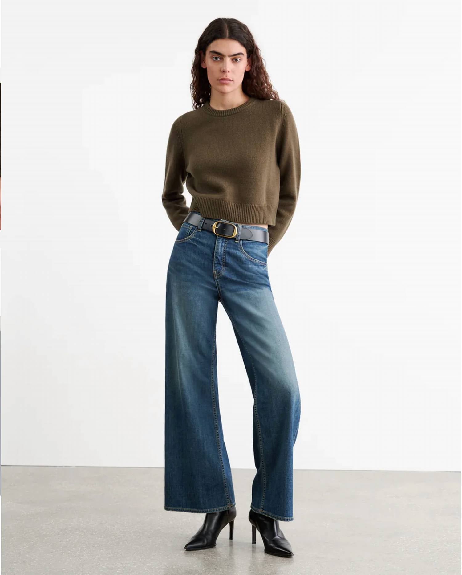 Nili Lotan - Marlene Wide Leg Jean