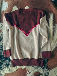 Sterling Kreek The Bronc Sweater in white - women's sweater - view 6