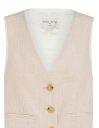 Forte Forte - Women's Viscose Linen Fil A Fil Vest