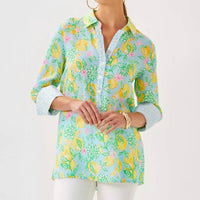 Lilly Pulitzer - Riverlyn Pieced Print Tunic
