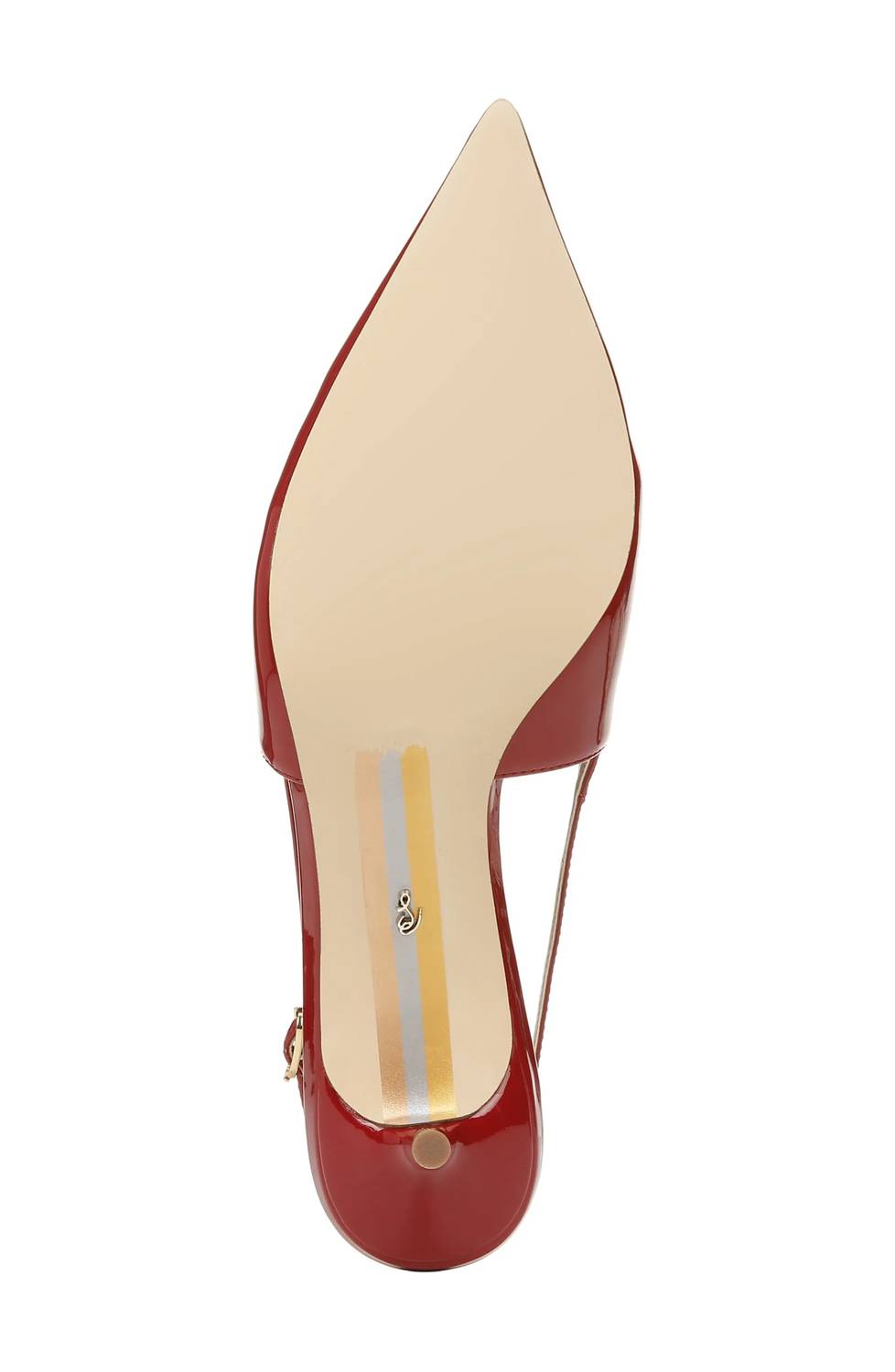 Sam Edelman - Women's Fitzgerald Pointed Toe Slingback Kitten Heeled Pumps