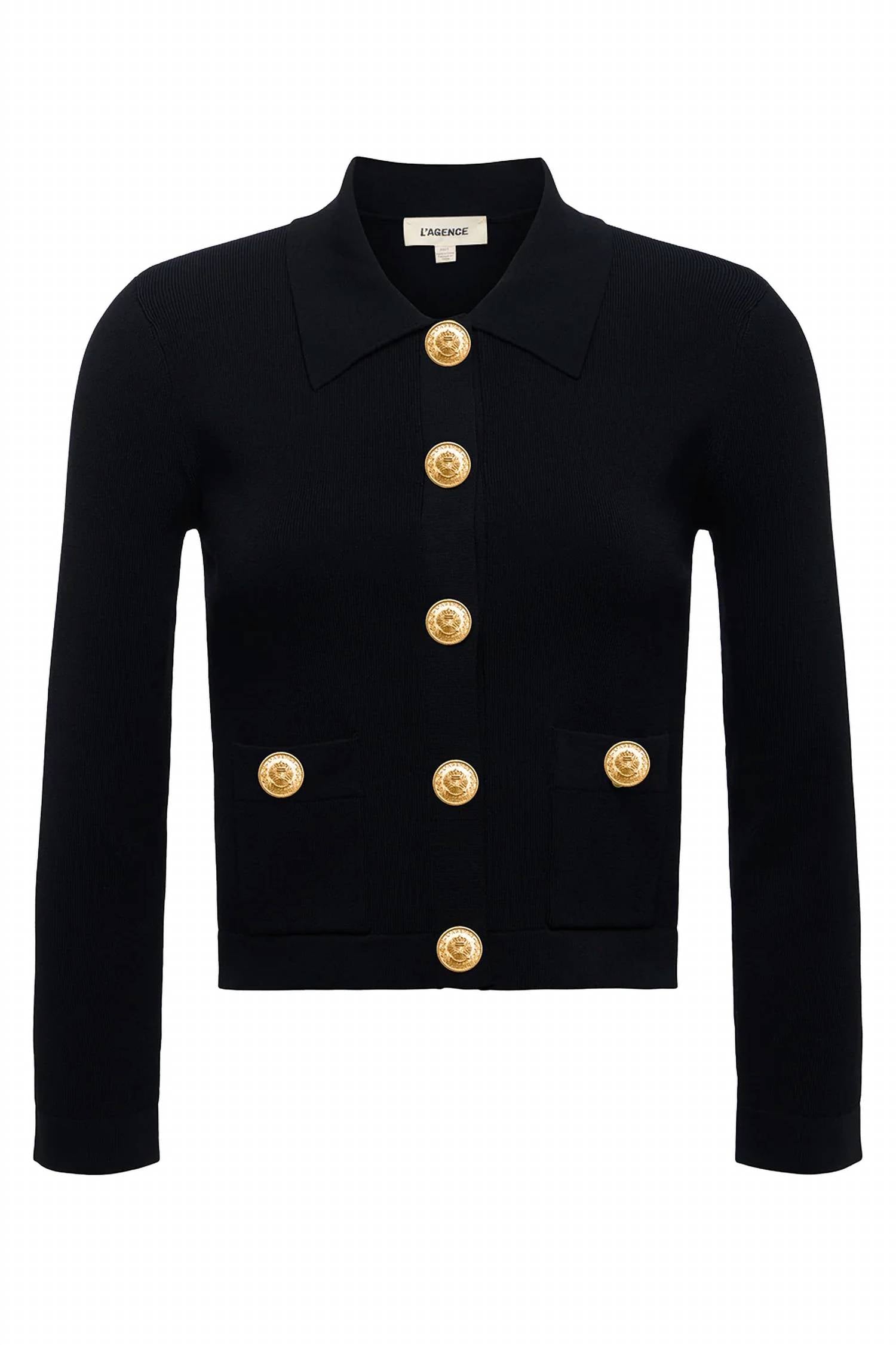 L'Agence - Women's Osiris Collared Cardigan