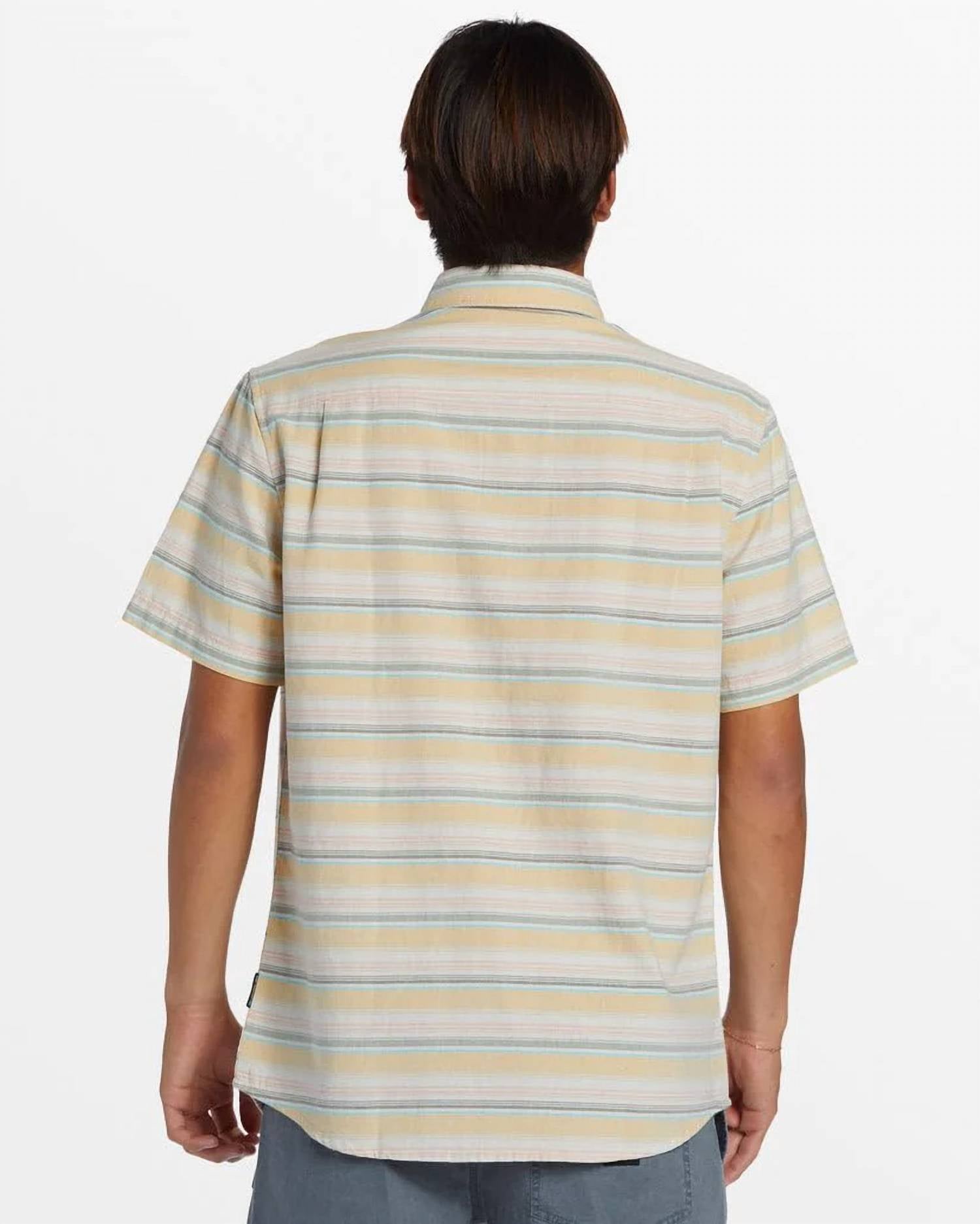 Quiksilver - Oxford Strip Classic Button Up Top