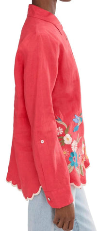 Johnny Was - Francis Relaxed Linen Shirt