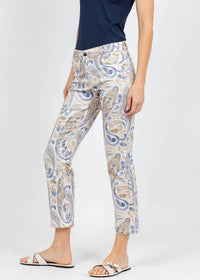 Wonderjeans - All-Over Print Ankle Jeans