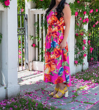 Skies Are Blue - Shyann Floral Maxi Dress