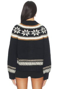 The Great. - Snowflake Cardigan