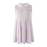 Rachel Riley Girls Daisy Jersey Dress in purple - kids' dress