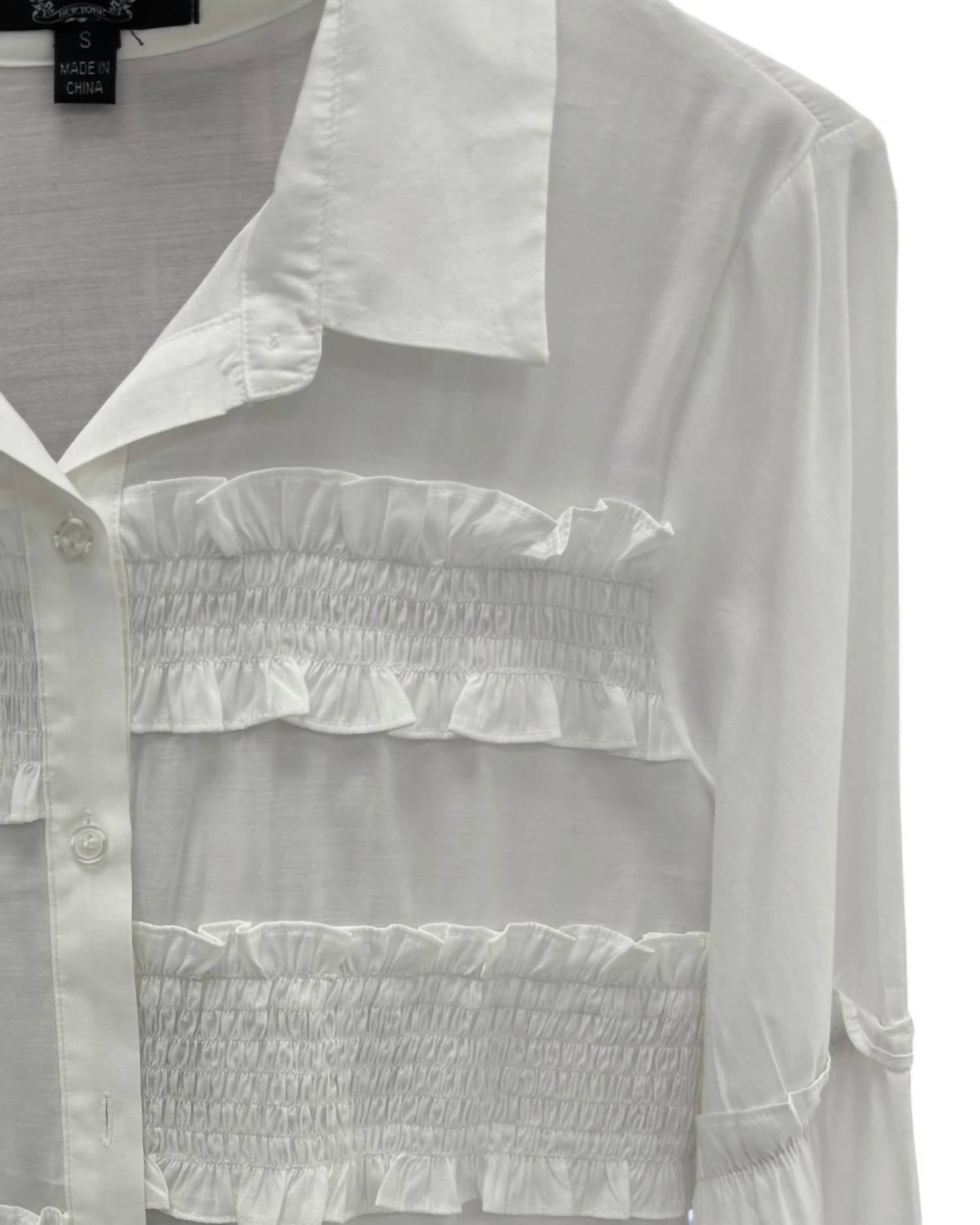 Azi - Women's Button Up Shirt