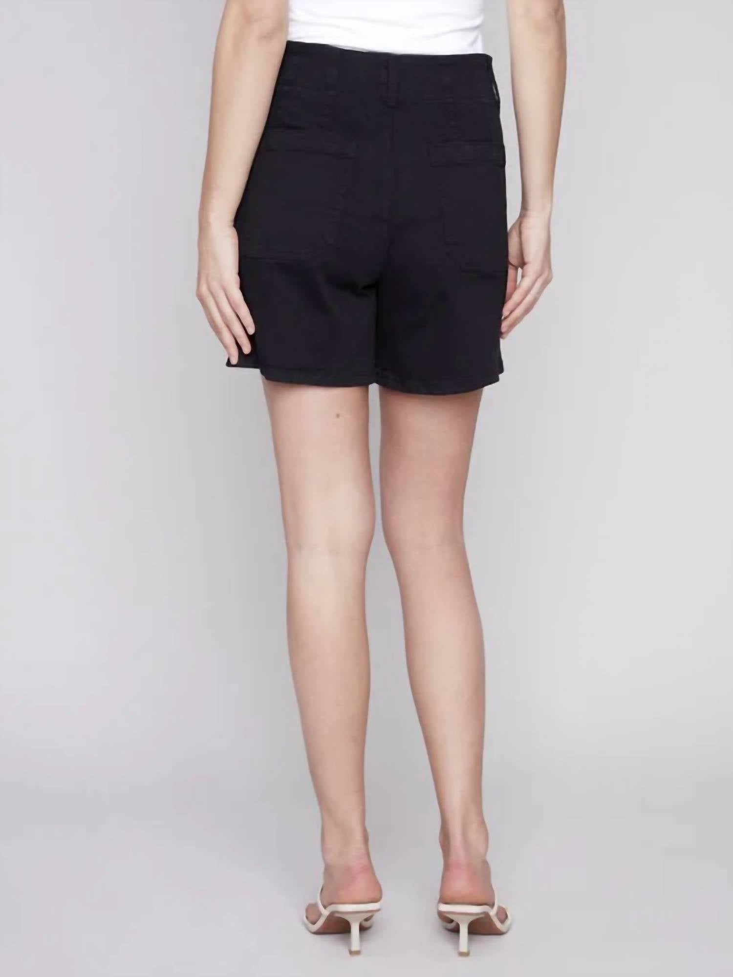 Charlie B - Patch Pocket Stretch Short