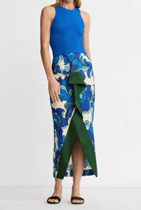 Smythe - Front Ruffle Skirt