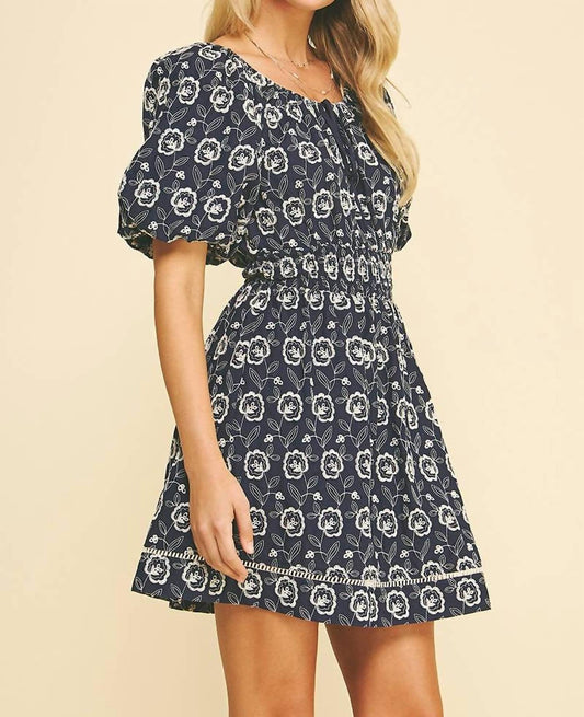 Pinch - Floral Embroidered Dress