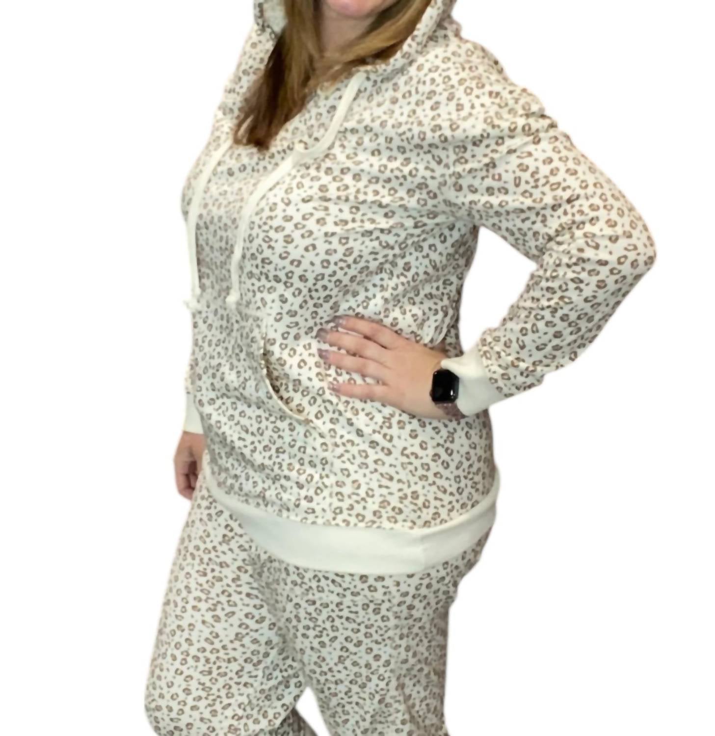 Honeyme - Cheetah Hoodie