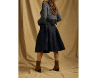 One Collective - Women's Crew Neck Textured Sweater