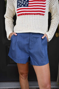 Glam - Waterfront High Waist Short