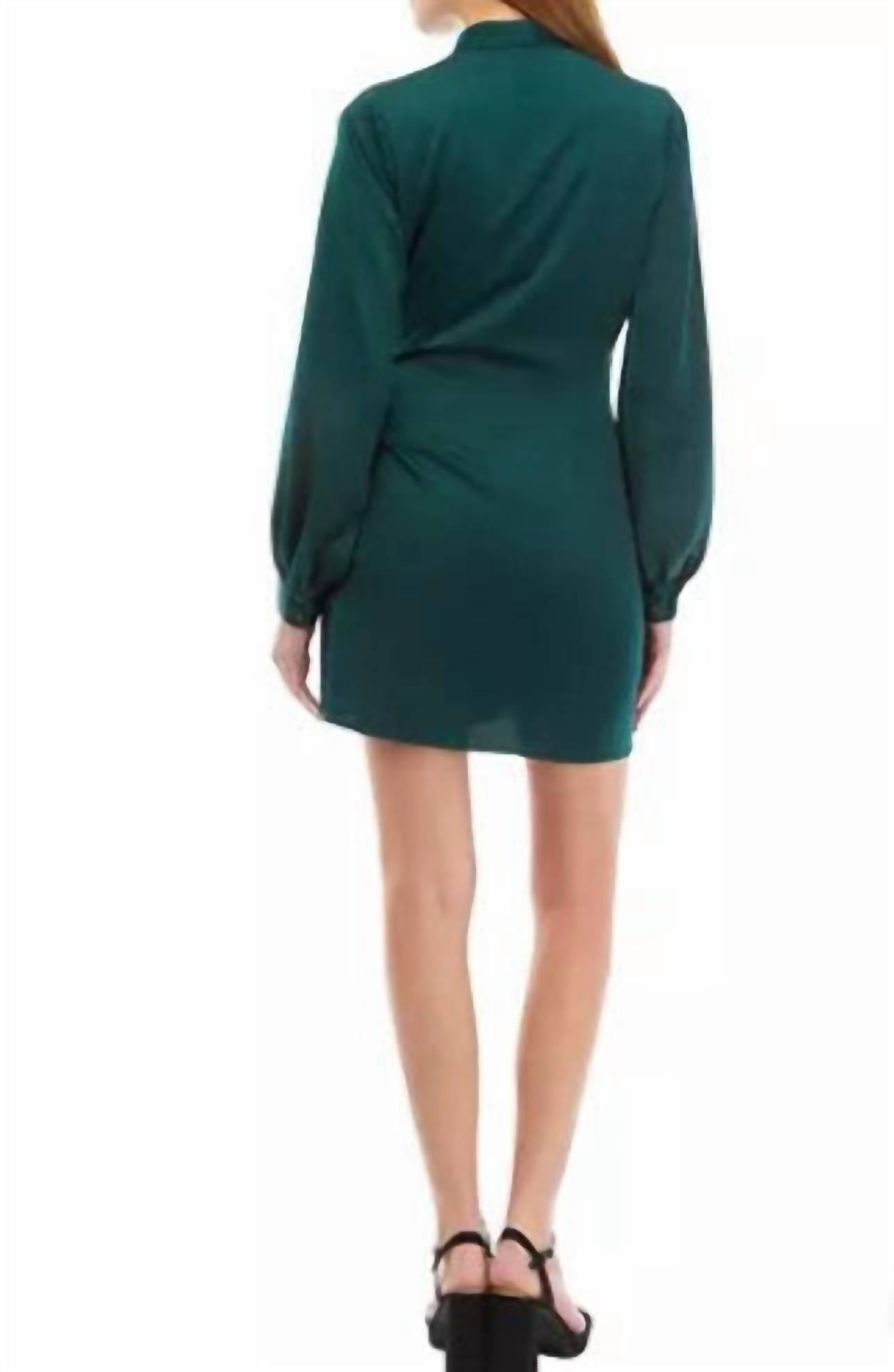 Lost + Wander - Modern Love Wrap Mini Dress