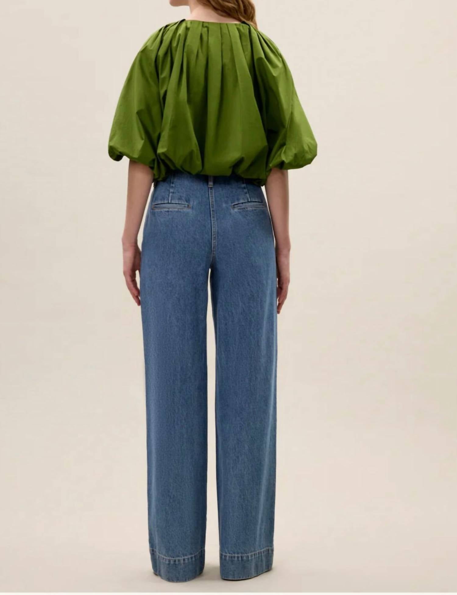 Rebecca Taylor - Yara Poplin Bubble Top