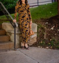 Z Supply - Spellbound Mesh Floral Maxi Dress