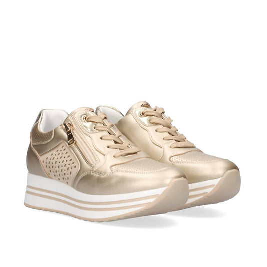 Renato Garini - Women's Perforated Low Top Sneaker