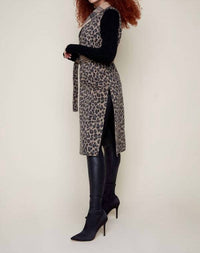 Renuar - Reversible Belted Long Vest