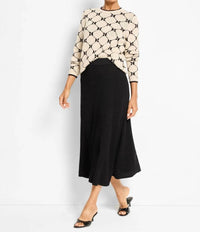 Nic + Zoe - Long Sleeve Geo Sweater